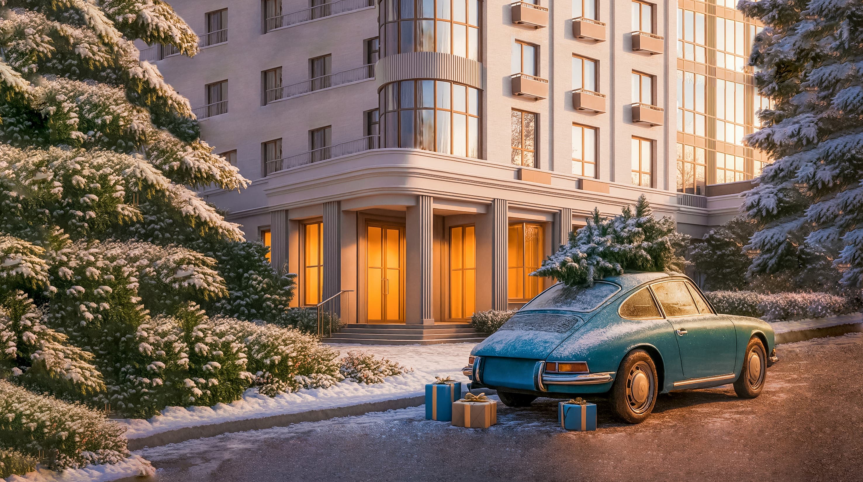 Паркинг в подарок на Новый год